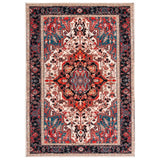 Riviera Cliff Oriental Machine Washable Soft Rug