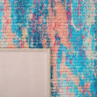 Sequoia Dicky Abstract Machine Washable Soft Rug