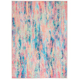 Sequoia Dicky Abstract Machine Washable Soft Rug
