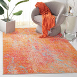 Sequoia Henriette Abstract Machine Washable Soft Rug