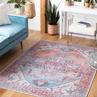 Serapi Burbuqe Boho Medallion Machine Washable Soft Rug