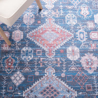 Serapi Ernesa Shabby Chic Distressed Machine Washable Soft Rug