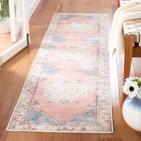 Serapi Fiorenza Shabby Chic Distressed Machine Washable Soft Rug