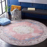 Serapi Fiorenza Shabby Chic Distressed Machine Washable Soft Rug