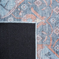 Serapi Steffie Medallion Distressed Machine Washable Soft Rug