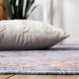 Serapi Steffie Medallion Distressed Machine Washable Soft Rug