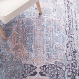 Serapi Xhoana Shabby Chic Distressed Machine Washable Soft Rug