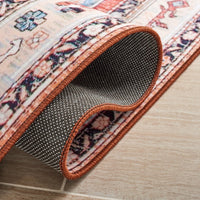 Tucson Dameliya Oriental Medallion Machine Washable Soft Rug