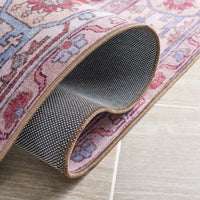 Tucson Milica Oriental Medallion Machine Washable Soft Rug