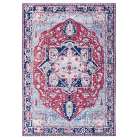 Tucson Tsirla Oriental Medallion Machine Washable Soft Rug