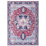 Tucson Tsirla Oriental Medallion Machine Washable Soft Rug