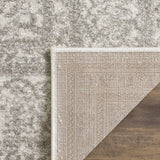 Luxurious Vintage Ivory Silver Area Rugs