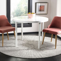 Contemporary Burst Pattern Dark Grey Ivory Soft Area rugs