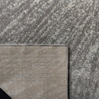 Contemporary Burst Pattern Dark Grey Ivory Soft Area rugs