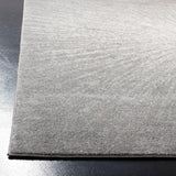 Contemporary Burst Pattern Dark Grey Ivory Soft Area rugs