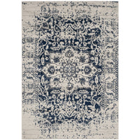 Contemporary Cream/ Navy Rugs