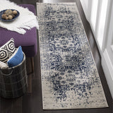Contemporary Cream/ Navy Rugs