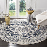 Contemporary Cream/ Navy Rugs