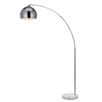 Marble Base 67 inch Arched Floor Lamp