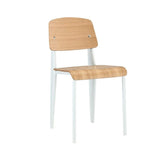 Student Pruve White Chair - 32'' H x 16.5'' W x 19'' D