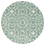 Tara Collection Mint  Soft Area Rug