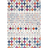 Trellis Ivory Multi Soft Area Rugs