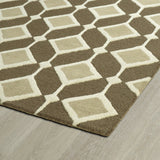 SPACES COLLECTION Brown Area Soft Rug