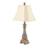 Tropical Pineapple Accent Table Lamp - Set of 2 - 28 inches
