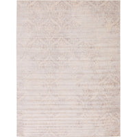 Abstract Pattern Muted Grey Soft Area Rug