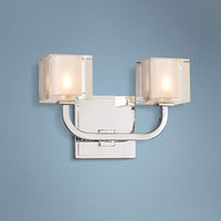 Arcata 7" High Chrome 2-LED Wall Sconce