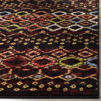 Black/Multi-Color Area Rug