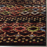 Black/Multi-Color Area Rug