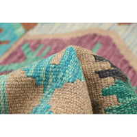 Flat-weave Sivas Multi Color Wool Kilim