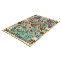 Flat-weave Sivas Multi Color Wool Kilim
