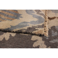 Hand-knotted Shalimar Cream, Tan Wool Soft Rug