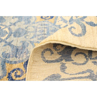 Hand-knotted Signature Collection Ivory Wool Soft Rug