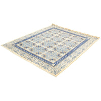 Hand-knotted Signature Collection Ivory Wool Soft Rug