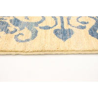 Hand-knotted Signature Collection Ivory Wool Soft Rug