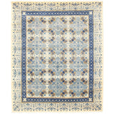 Hand-knotted Signature Collection Ivory Wool Soft Rug