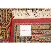 Hand-knotted Tabriz Haj Red Wool Soft Rug