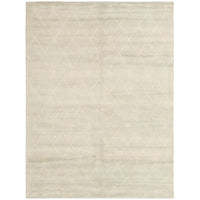 Hand-knotted Tangier Grey Wool Soft Rug