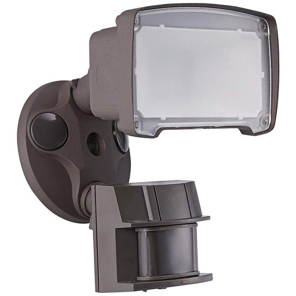Eco-Star 6 1/4" Wide Outdoor LED Motion Security Flood Light