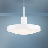 Eurofase Sandstone 10" Wide White LED Mini Pendant Light