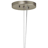 Kichler Moderne 5 1/2" Wide Satin Nickel LED Mini Pendant