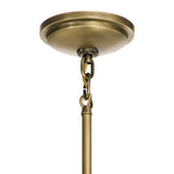 Kichler Tollis 8" Wide Natural Brass Mini Pendant