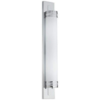 Marcello 36" High Polished Chrome Wall Sconce