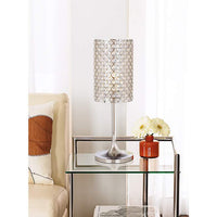 Glitz Crystal and Chrome Table Lamp