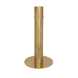 Michael Berman Brut Modern Brass Metal Column Floor Lamp