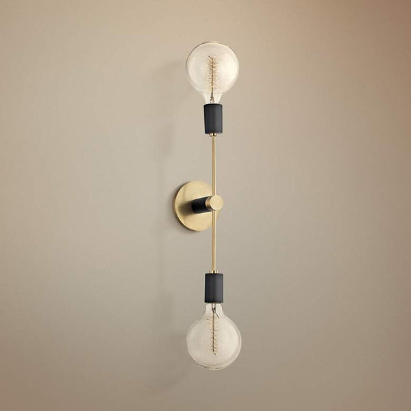 Mitzi Astrid 18" High Aged 2-Light Wall Sconce