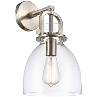 Newton 14 1/2" High Dome Glass Wall Sconce